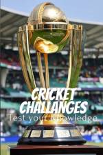Cricket challenges af Marshal K C