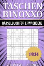 Taschen BINOXXO 14x14 Rätselbuch für Erwachsene - 200 Rätsel Schwer af Klever Crew