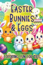 Easter Bunnies & Eggs Coloring Fun for Kids af Pampered Pen