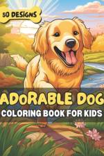 Adorable Dog Coloring Book for Kids af Brenda Sanders