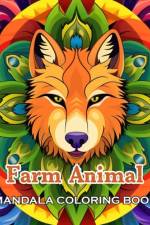 Farm Animal Mandala Coloring Book af John Nicholas