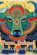 Farm Animal Mandala Coloring Book af John Nicholas