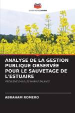 ANALYSE DE LA GESTION PUBLIQUE OBSERVÉE POUR LE SAUVETAGE DE L'ESTUAIRE af Abraham Romero