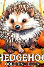 Hedgehog Coloring Book af Tom Busch