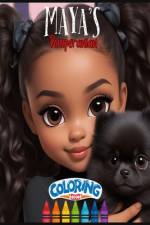 Maya's Pomeranian Coloring Book af Elnora Cunningham