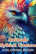 Animals Mythical Creatures Coloring Book af Cooper English
