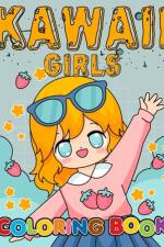 Kawaii Girls Coloring Book af Rare Bird Books