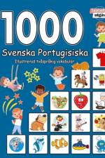 1000 Svenska Portugisiska Illustrerad tvåspråkig vokabulär (Svartvitt utgåva) af Natalie Jonasson