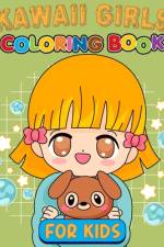 Kawaii Girls Coloring Book for Kids af Rare Bird Books