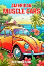 American Muscle Cars Coloring Book