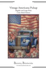 Vintage Americana Pickup Cross Stitch Pattern af Carmen Wolf
