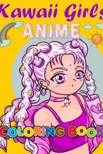 Anime Coloring Book Kawaii Girls af Rare Bird Books