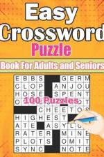 Easy Crossword Puzzle Book For Adults and Seniors 100 Puzzles af Tonnoi Tc Book