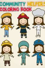 Community Helpers Coloring Book