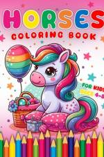 Horses Coloring Book af My Color Books