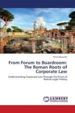 From Forum to Boardroom: The Roman Roots of Corporate Law af Timco Mucunski