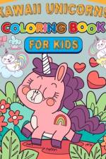 Kawaii Unicorns Coloring Book For Kids af Rare Bird Books