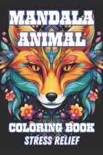Mandala Animal Coloring Book af Jeff Cross