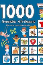 1000 Svenska Afrikaans Illustrerad tvåspråkig vokabulär (Svartvitt utgåva) af Natalie Jonasson