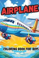 Airplane Coloring Book For Boys