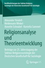 Religionsanalyse Und Theorieentwicklung af Alexander Yendell