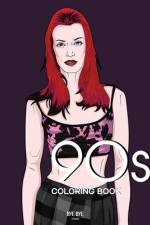 90s FASHION COLORING BOOK af Bye Bye Studio