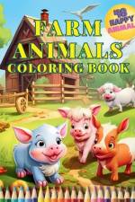 Farm Animals Coloring Book af Victoria D