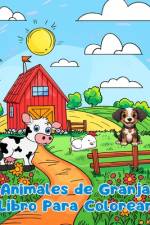 Libro Para Colorear de Animales de Granja af Sancha Sauseda
