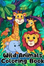 Wild Animals Coloring Book