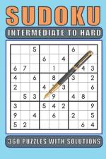 Sudoku Intermediate to Hard 360 Puzzles with Solutions af Lorna Maddox