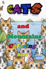 Cats and Mountains Coloring Book af Serene Arts M