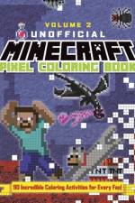 The Unofficial Minecraft Pixel Coloring Book