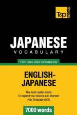 Japanese vocabulary for English speakers - 7000 words af Andrey Taranov