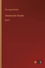 Zimmerische Chronik af Karl August Barack