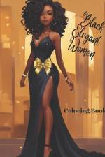 Black Elegant Women Coloring Book af Positive Elements Designs