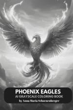 PHOENIX EAGLES - AI Grayscale Coloring Book af Anna Maria Schoenenberger