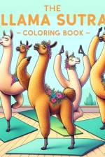 The Llama Sutra Coloring Book af Shannon Rhodes Art