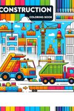 Construction Coloring Book af Colleen Adkins Art