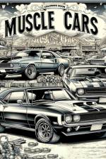 Muscle Cars Coloring Book af Teri Aguilar Art