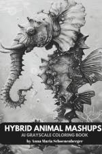 HYBRID ANIMAL MASHUPS-AI Grayscale Coloring Book af Anna Maria Schoenenberger