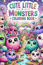 Cute little monsters Coloring Book af Lynn Morris Art