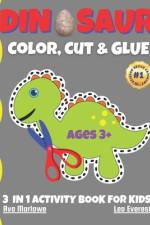 Dinosaur Color, Cut & Glue af Leo Everest