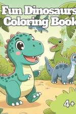 Fun Dinosaurs Coloring Book af Grey Black