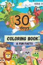 30 days coloring book for kids af Good Vibee