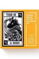 This Is a Sign Magic Velvet Zodiac Coloring Set