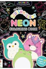 Kaleidoscope Squishmallows Neon Colouring Book af Hinkler Pty Ltd