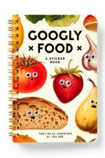 Googly Food Sticker Book af Brass Brass Monkey
