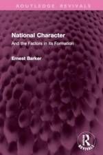 National Character af Ernest Barker