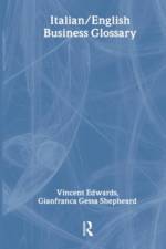 Italian/English Business Glossary af Vincent Edwards