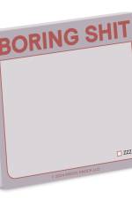 Knock Knock Boring Shit Sticky Note af Knock Knock